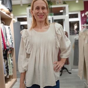 Blusa Pliegues