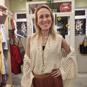 Blusa Pico Beige
