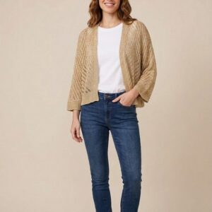 Chaqueta Calada Lurex