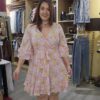 Vestido Floral Campana - Imagen 2