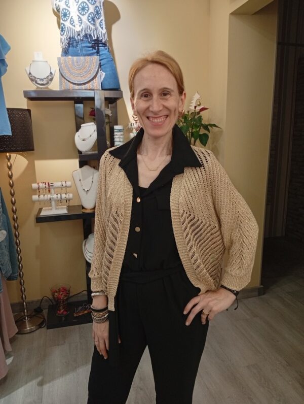 Chaqueta Corta Lurex