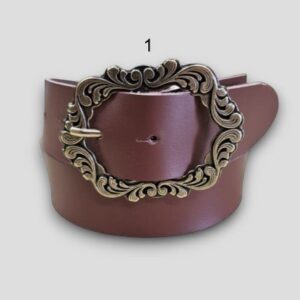 Cinturón Hebilla Ornamentada