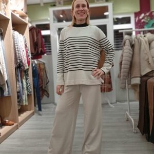 Conjunto Punto Rayas