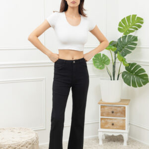 Jeans Crop Flared