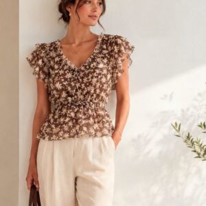 Blusa/Top Floral
