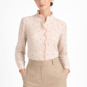 Camisa Floral Bordados