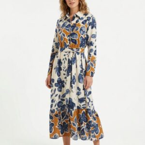 Vestido Camisero Flor