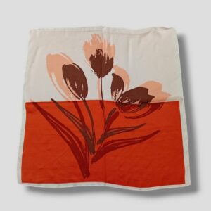 Pañuelo Satinado Flores